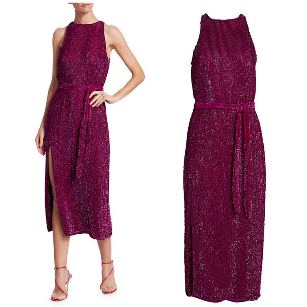 NWT Retrofete Magenta Tilly Dress